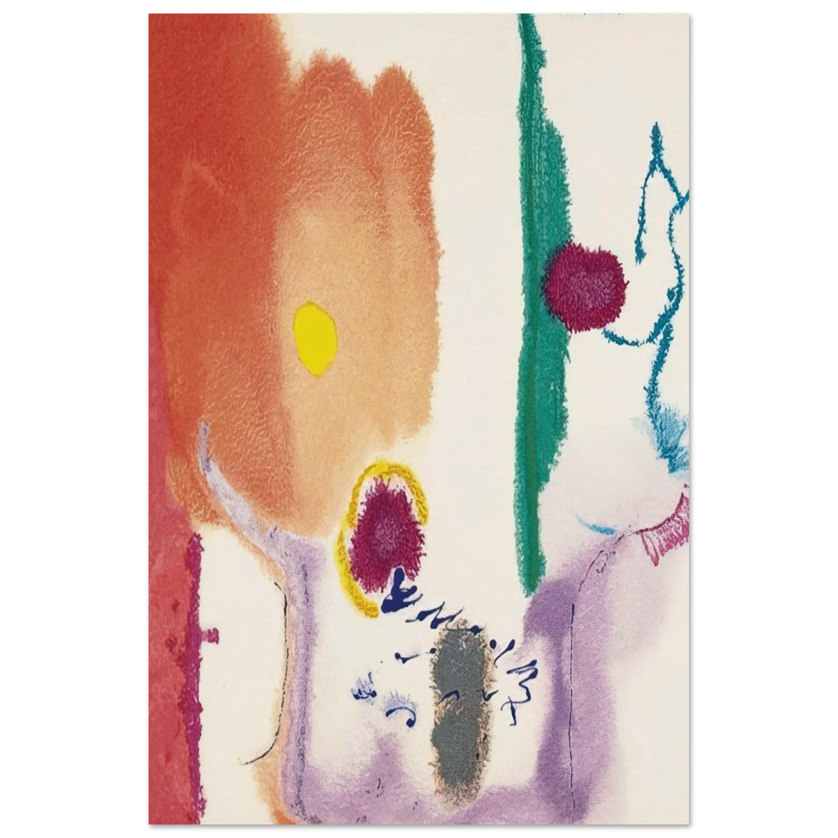 Beginnings - 2002 Poster | Helen Frankenthaler Poster | Frankenthaler Helen