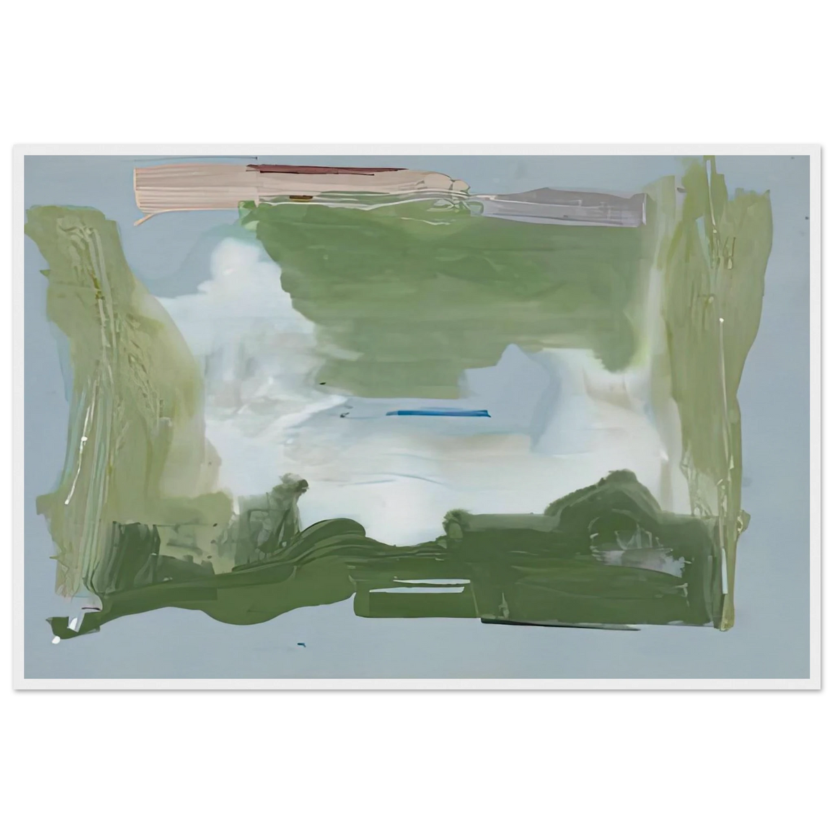 Lush Spring, 1975- Framed Poster | Helen Frankenthaler Framed Prints Wall Art | Frankenthaler Helen
