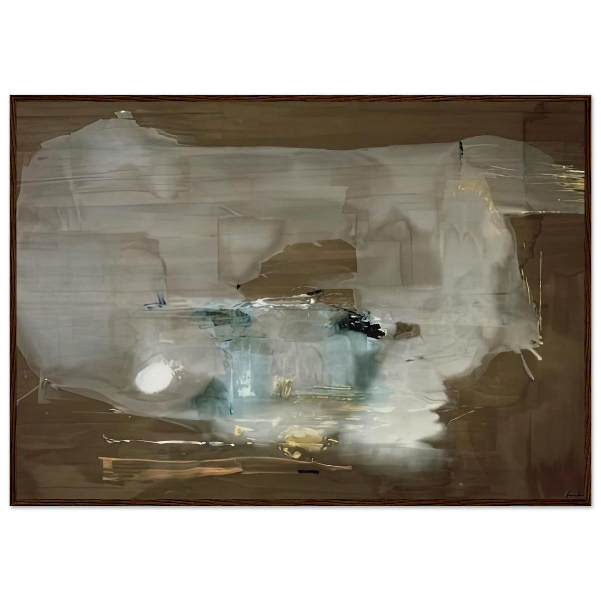 M, 1977- Framed Poster | Helen Frankenthaler Framed Prints Wall Art | Frankenthaler Helen