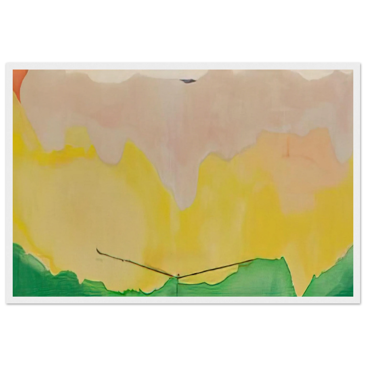 Boulevard - 1973 Framed Poster | Helen Frankenthaler Framed Prints Wall Art | Frankenthaler Helen