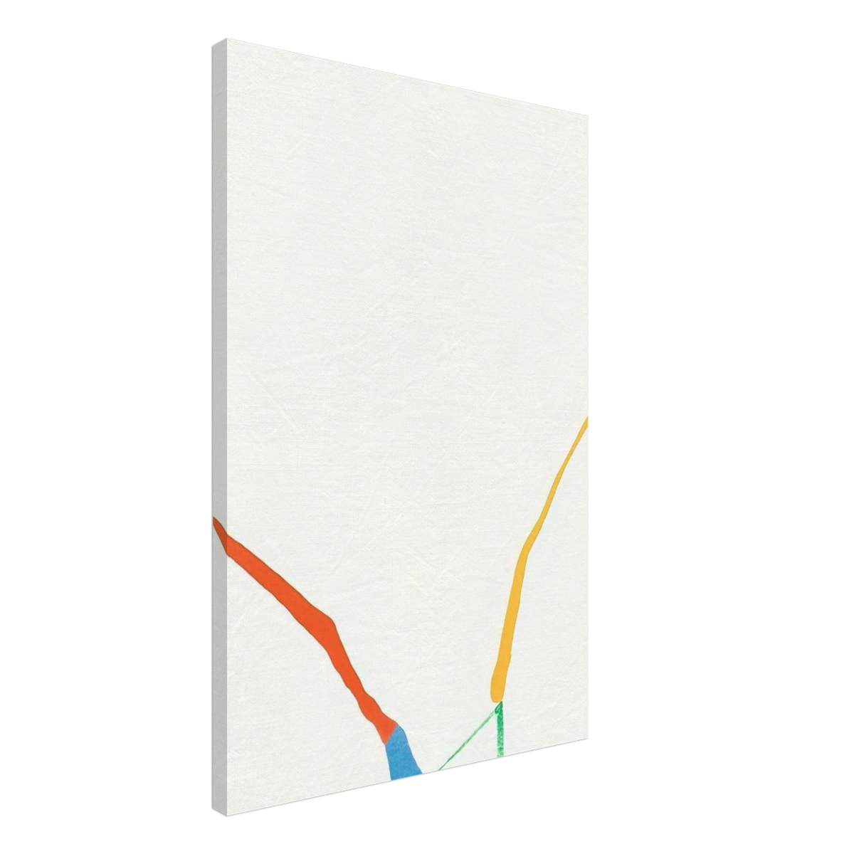 What Red Lines Can Do - 1970 Canvas | Helen Frankenthaler Canvas | Frankenthaler Helen