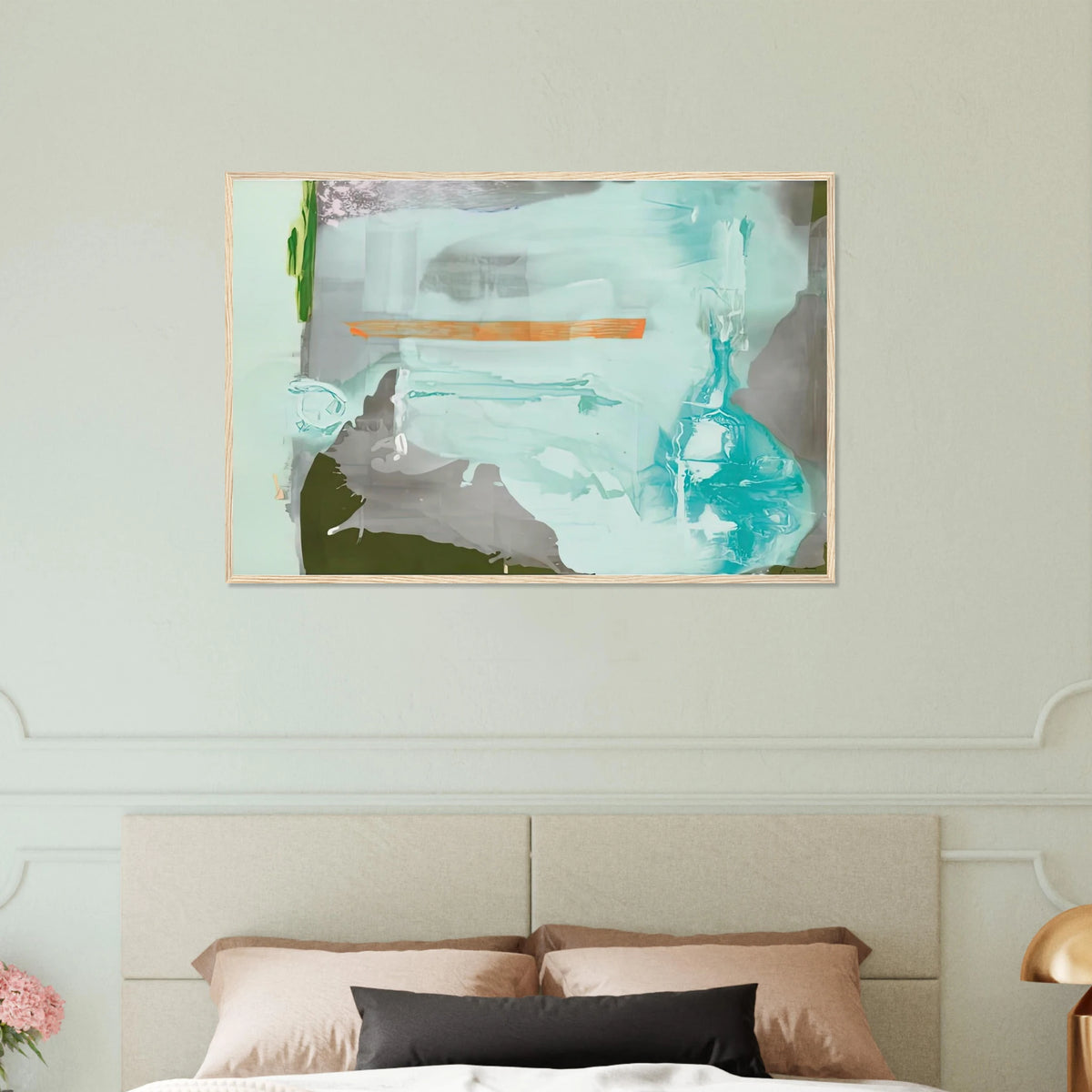 Poseidon, 1990- Framed Poster | Helen Frankenthaler Framed Prints Wall Art | Frankenthaler Helen