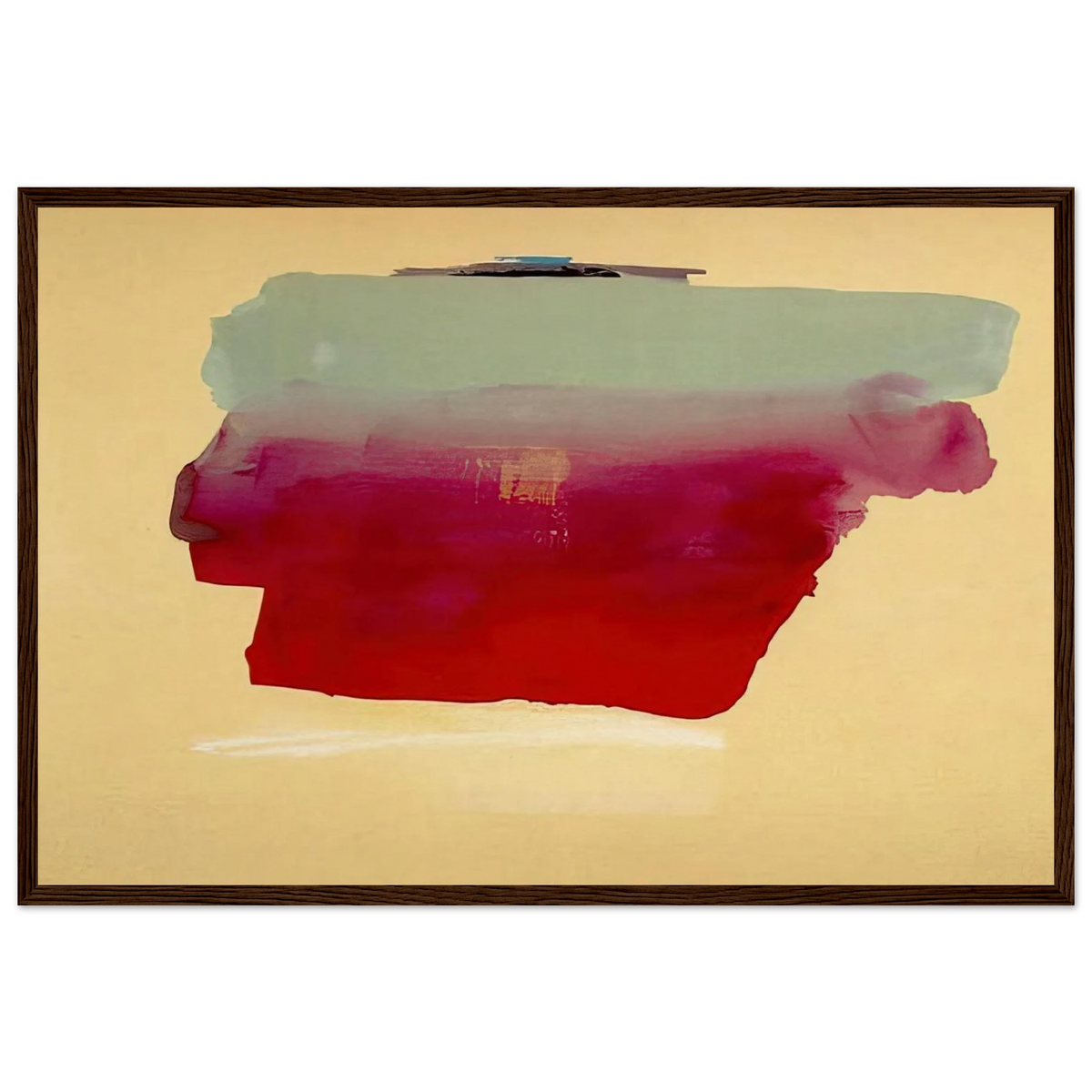 Robinson s Wrap - 1974 Framed Poster | Helen Frankenthaler Framed Prints Wall Art | Frankenthaler Helen