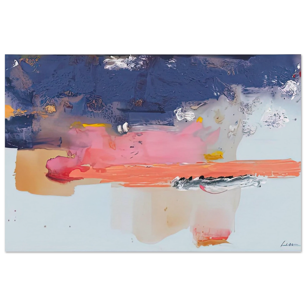Western Roadmap, 1991- Poster | Helen Frankenthaler Poster | Frankenthaler Helen