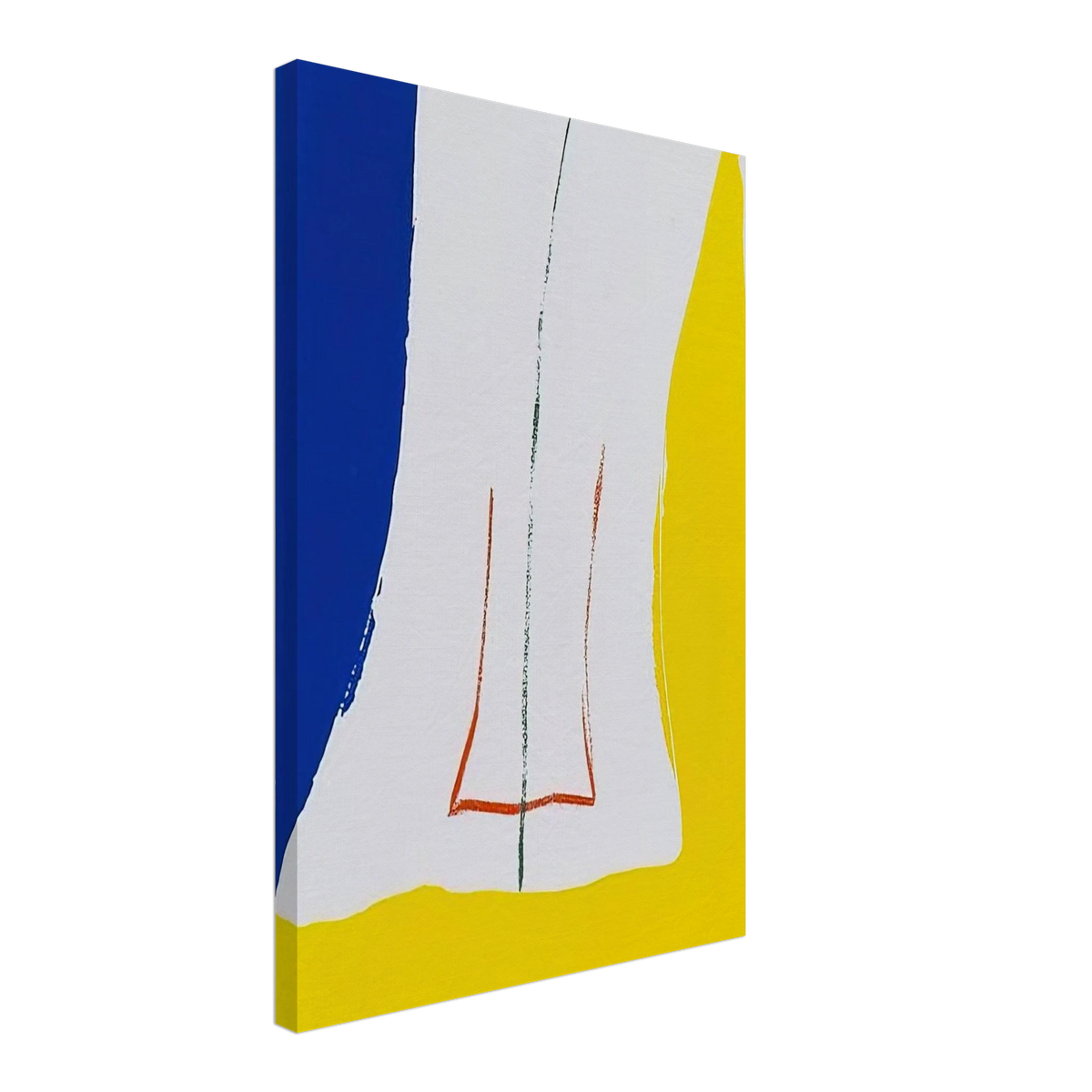 Sun Corner - 1968 Canvas | Helen Frankenthaler Canvas | Frankenthaler Helen