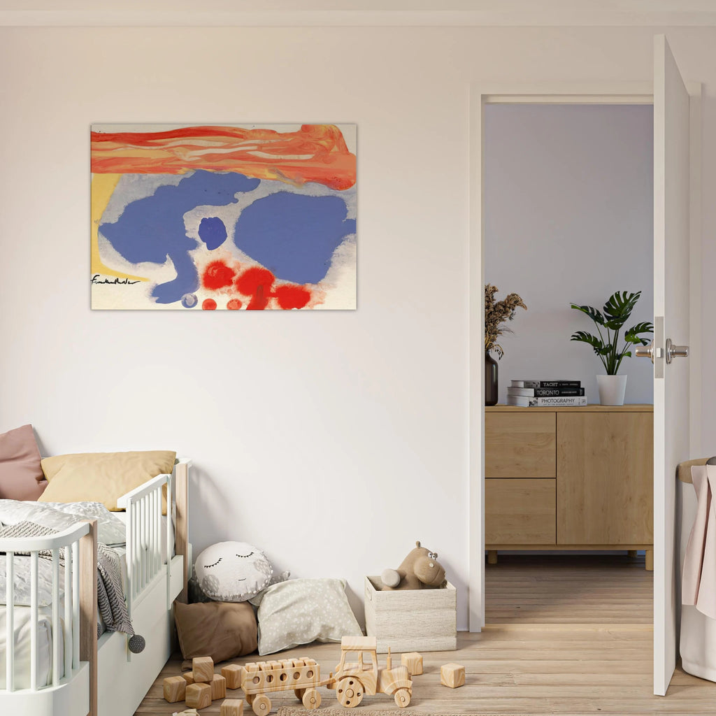 Summerscene, Provincetown - 1961 Canvas | Helen Frankenthaler Canvas | Frankenthaler Helen