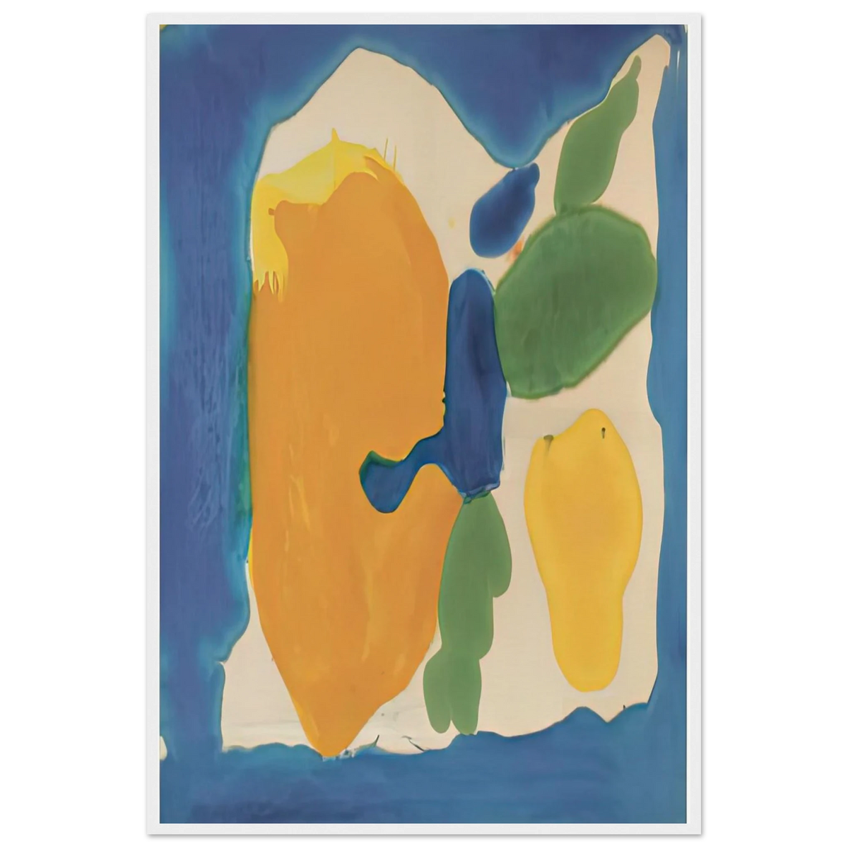Provincetown Window, 1963-64- Framed Poster | Helen Frankenthaler Framed Prints Wall Art | Frankenthaler Helen