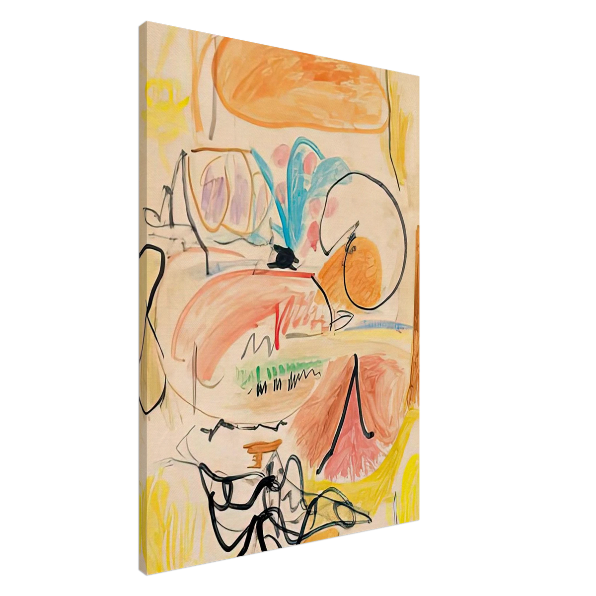 Window Shade No. 1, 1952- Canvas | Helen Frankenthaler Canvas | Frankenthaler Helen