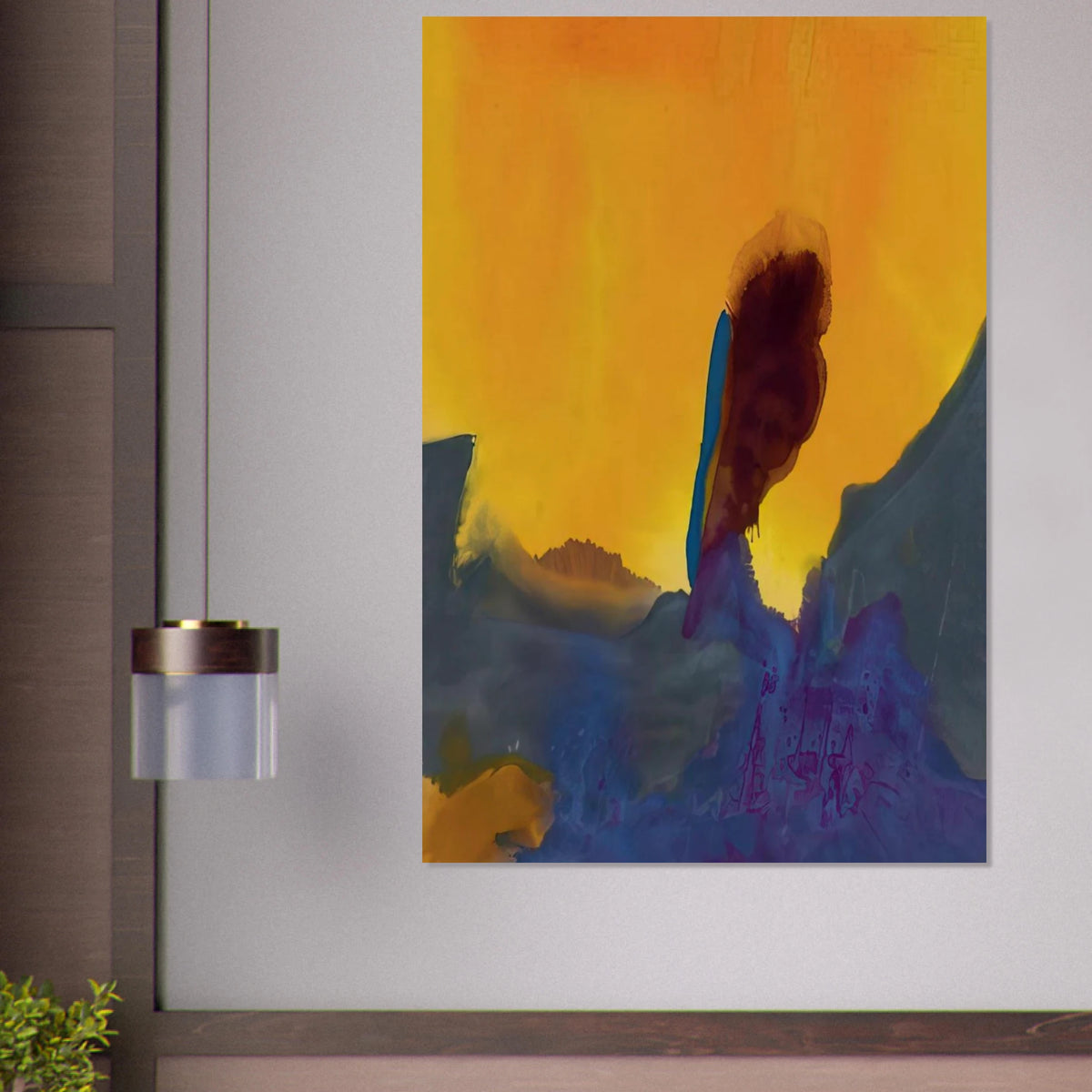 Glow II - 1968 Poster | Helen Frankenthaler Poster | Frankenthaler Helen