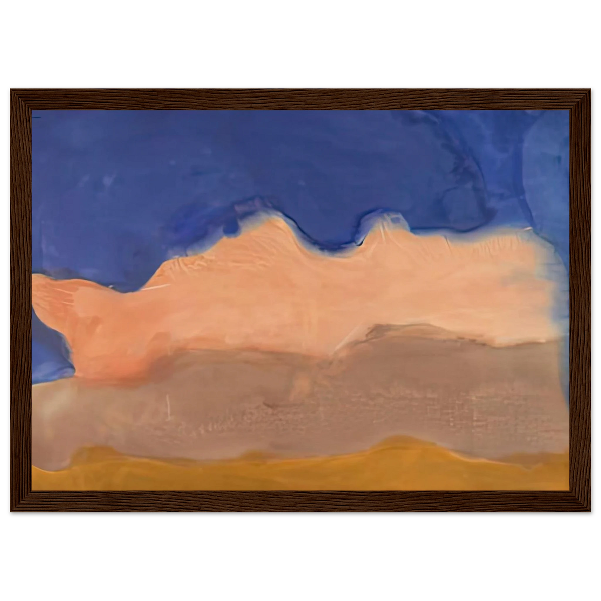 Moontide, 1968- Framed Poster | Helen Frankenthaler Framed Prints Wall Art | Frankenthaler Helen