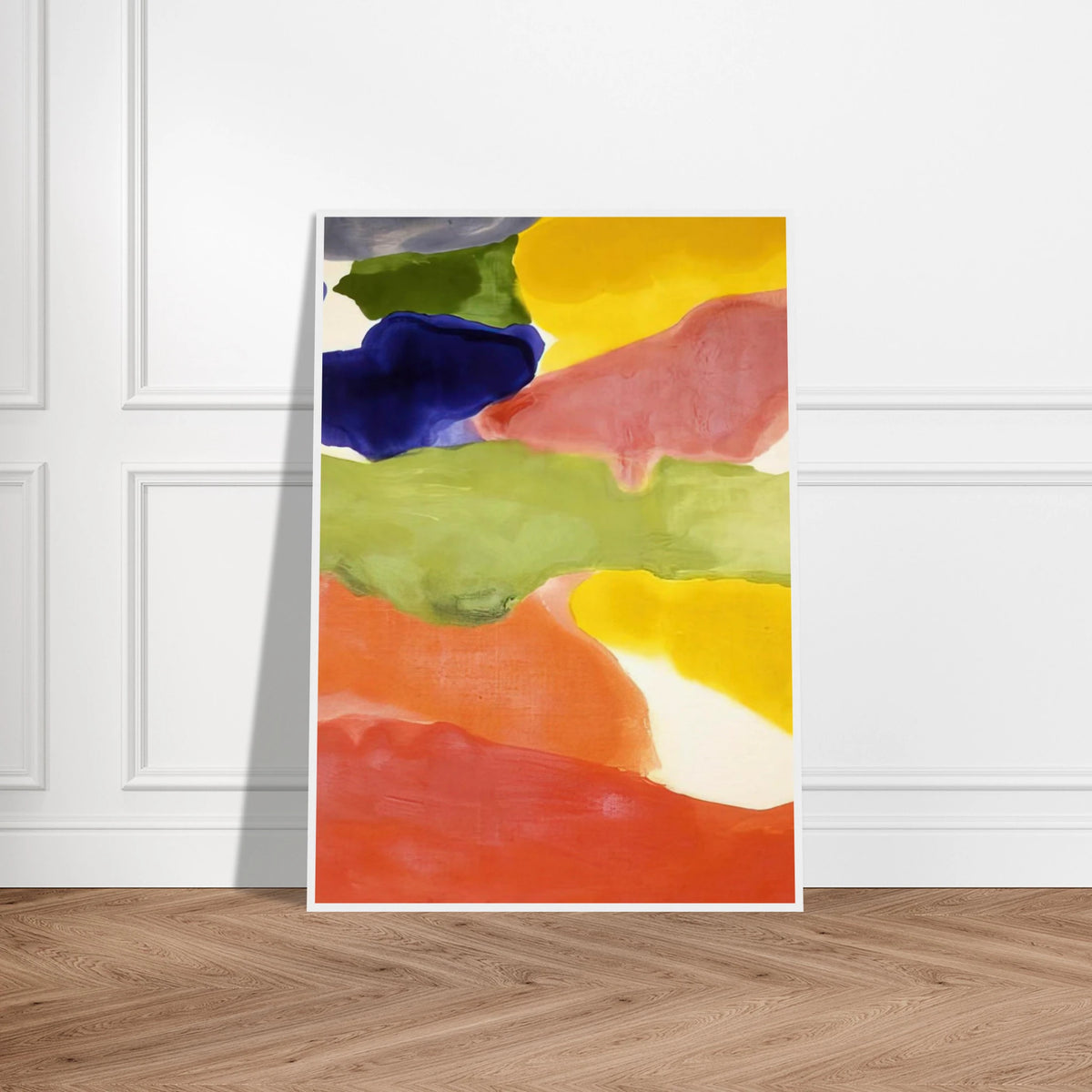 Tutti-Fruitti - 1966 Framed Poster | Helen Frankenthaler Framed Prints Wall Art | Frankenthaler Helen