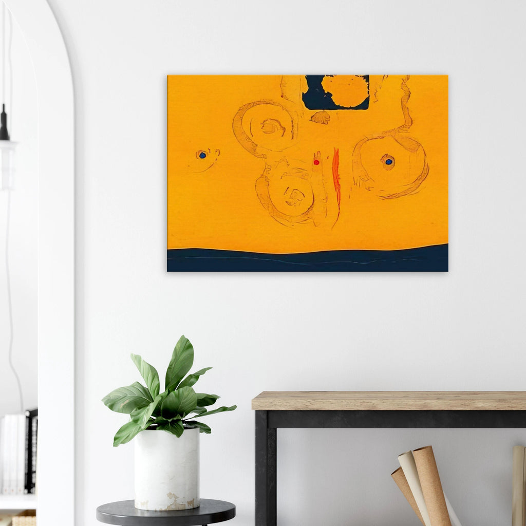 Plaza Real - 1988 Canvas | Helen Frankenthaler Canvas | Frankenthaler Helen
