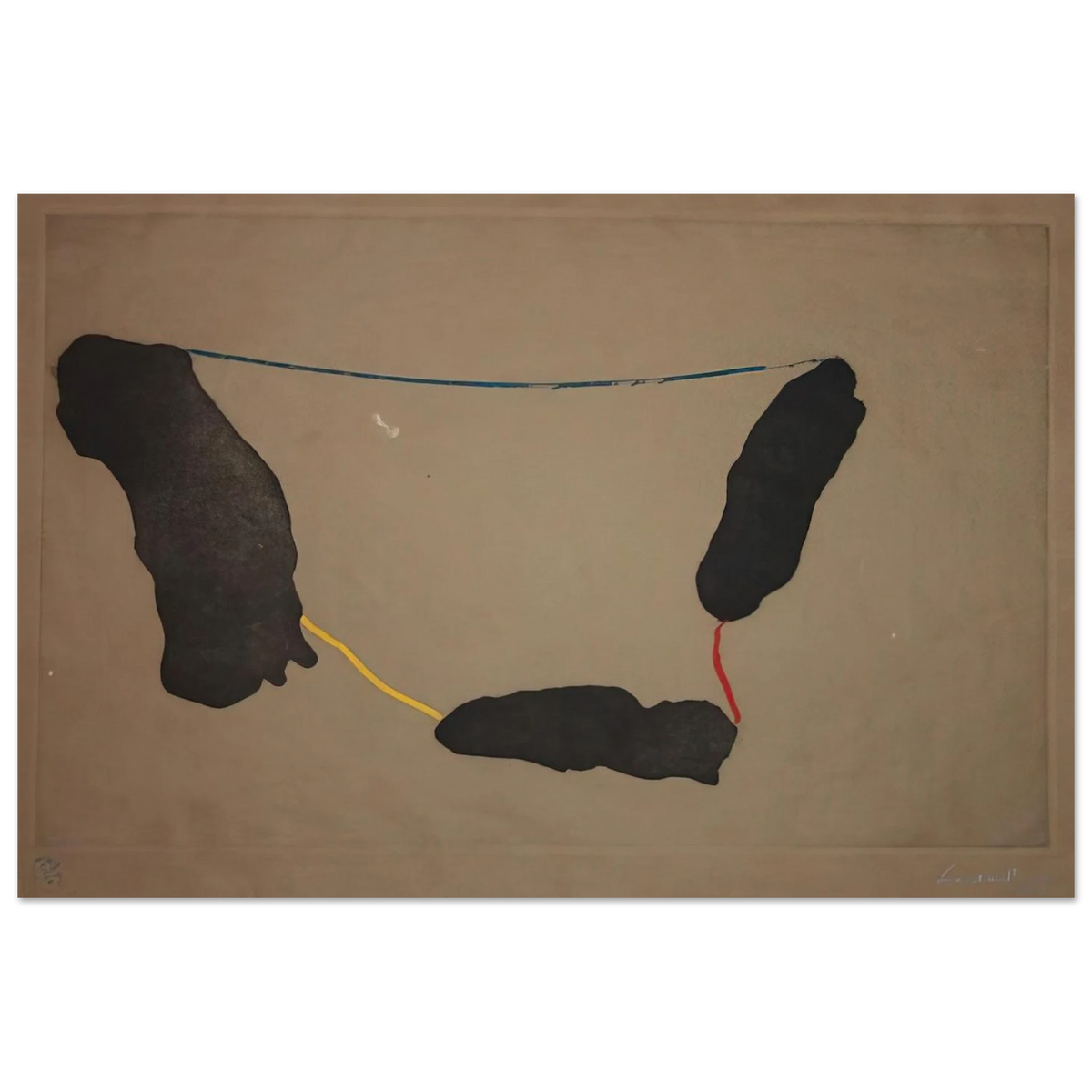 Connected By Joy - 1973 Poster | Helen Frankenthaler Poster | Frankenthaler Helen