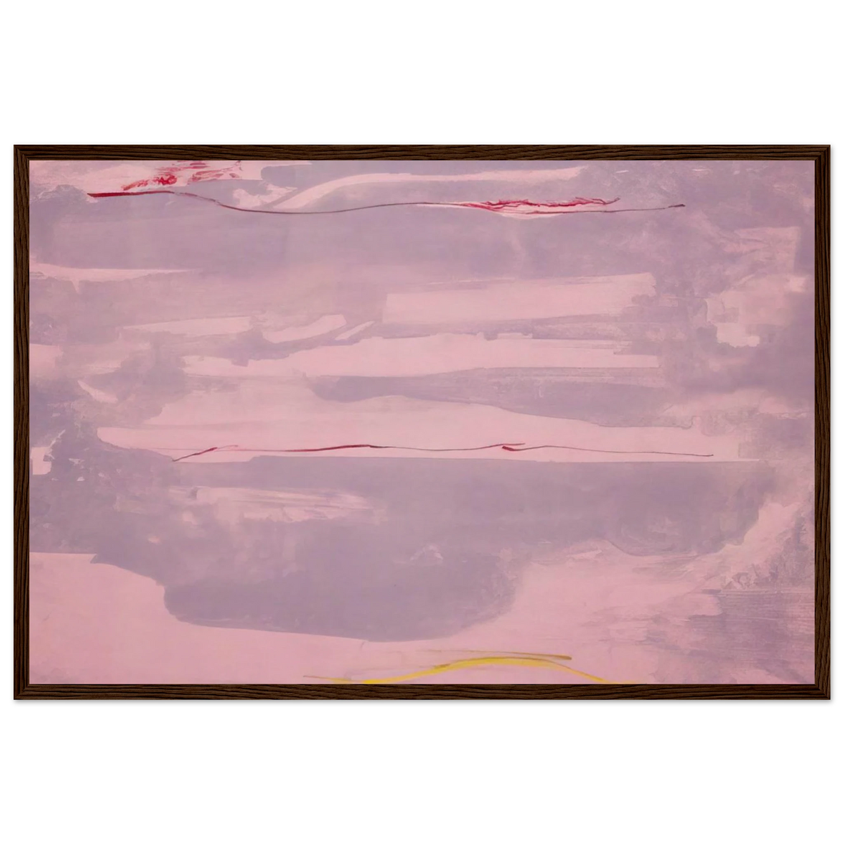 Dream Walk - 1977 Framed Poster | Helen Frankenthaler Framed Prints Wall Art | Frankenthaler Helen