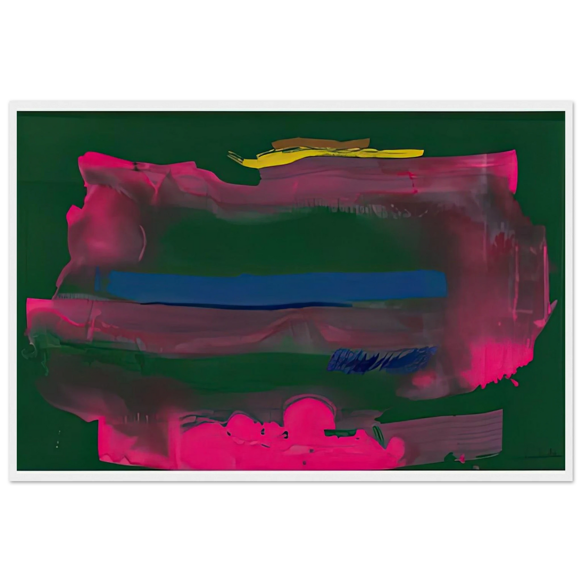 Reef, 1991- Framed Poster | Helen Frankenthaler Framed Prints Wall Art | Frankenthaler Helen