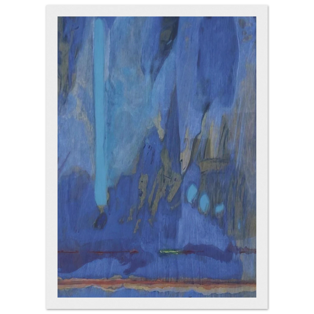 Tales of Genji III - 1998 Framed Poster | Helen Frankenthaler Framed Prints Wall Art | Frankenthaler Helen