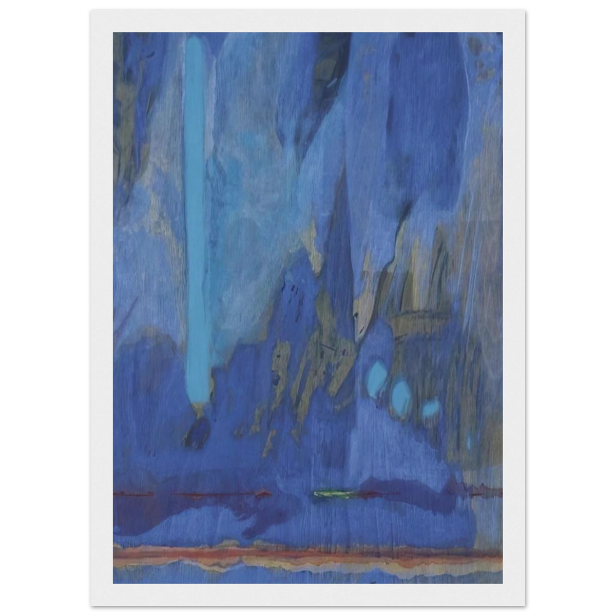 Tales of Genji III - 1998 Framed Poster | Helen Frankenthaler Framed Prints Wall Art | Frankenthaler Helen