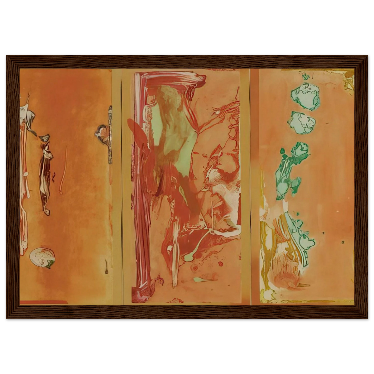 Gateway - 1988 Framed Poster | Helen Frankenthaler Framed Prints Wall Art | Frankenthaler Helen