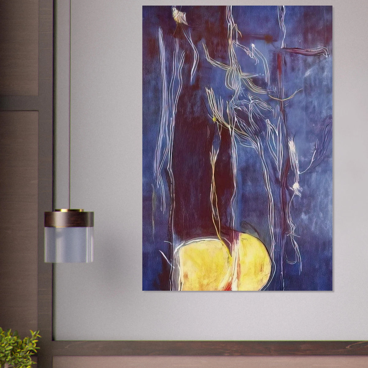 All About Blue - 1994 Poster | Helen Frankenthaler Poster | Frankenthaler Helen