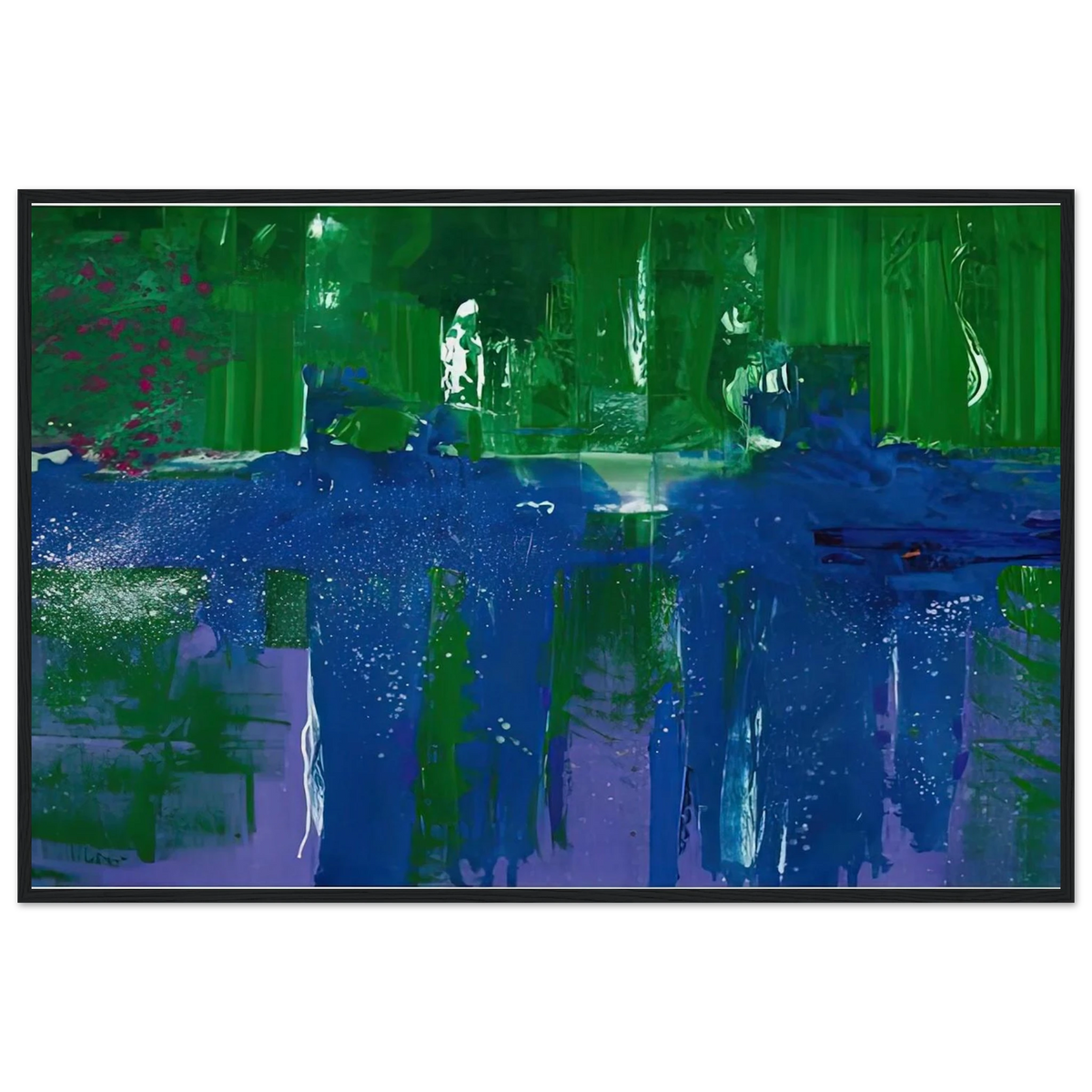 Grotto, 1990- Framed Poster | Helen Frankenthaler Framed Prints Wall Art | Frankenthaler Helen