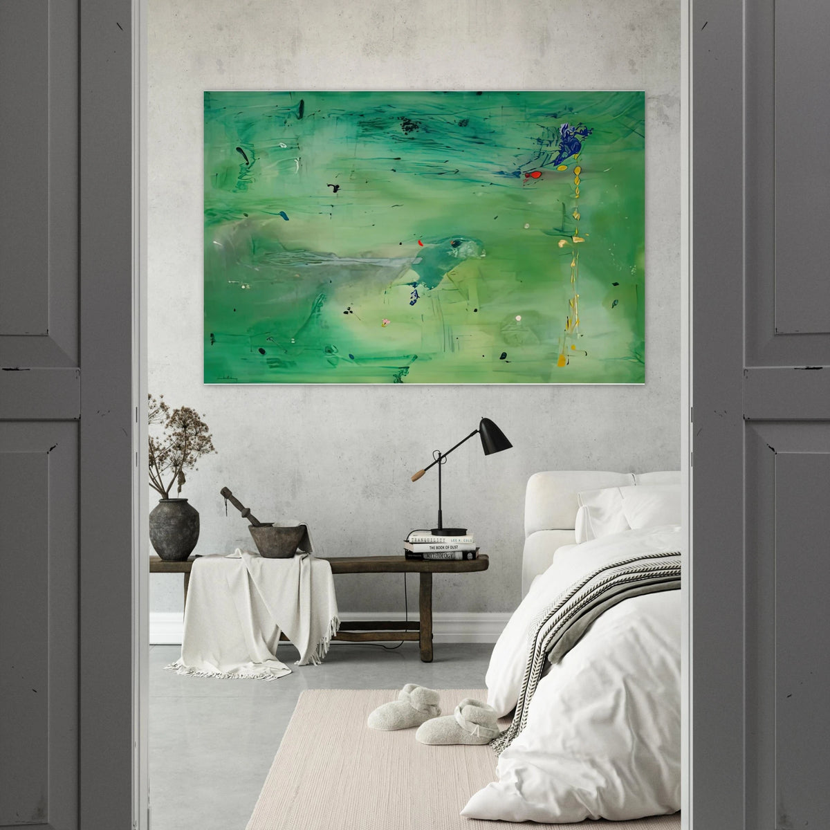 A Green Thought in a Green Shade, 1981- Poster | Helen Frankenthaler Poster | Frankenthaler Helen