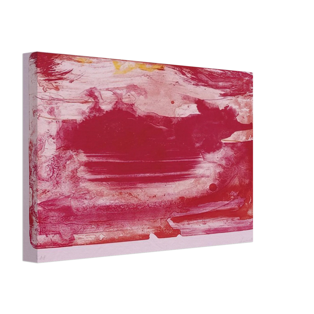 The Red Sea - 1982 Canvas | Helen Frankenthaler Canvas | Frankenthaler Helen