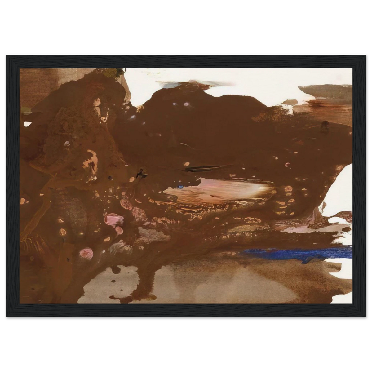 Untitled - 1978 Framed Poster | Helen Frankenthaler Framed Prints Wall Art | Frankenthaler Helen