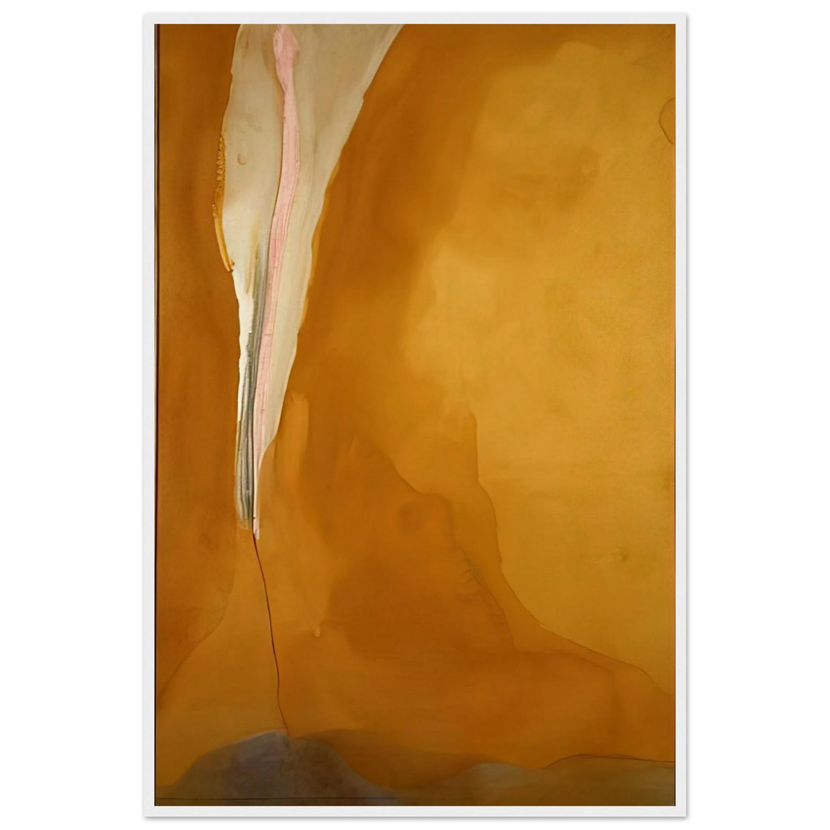 Coral Wedge - 1972 Framed Poster | Helen Frankenthaler Framed Prints Wall Art | Frankenthaler Helen