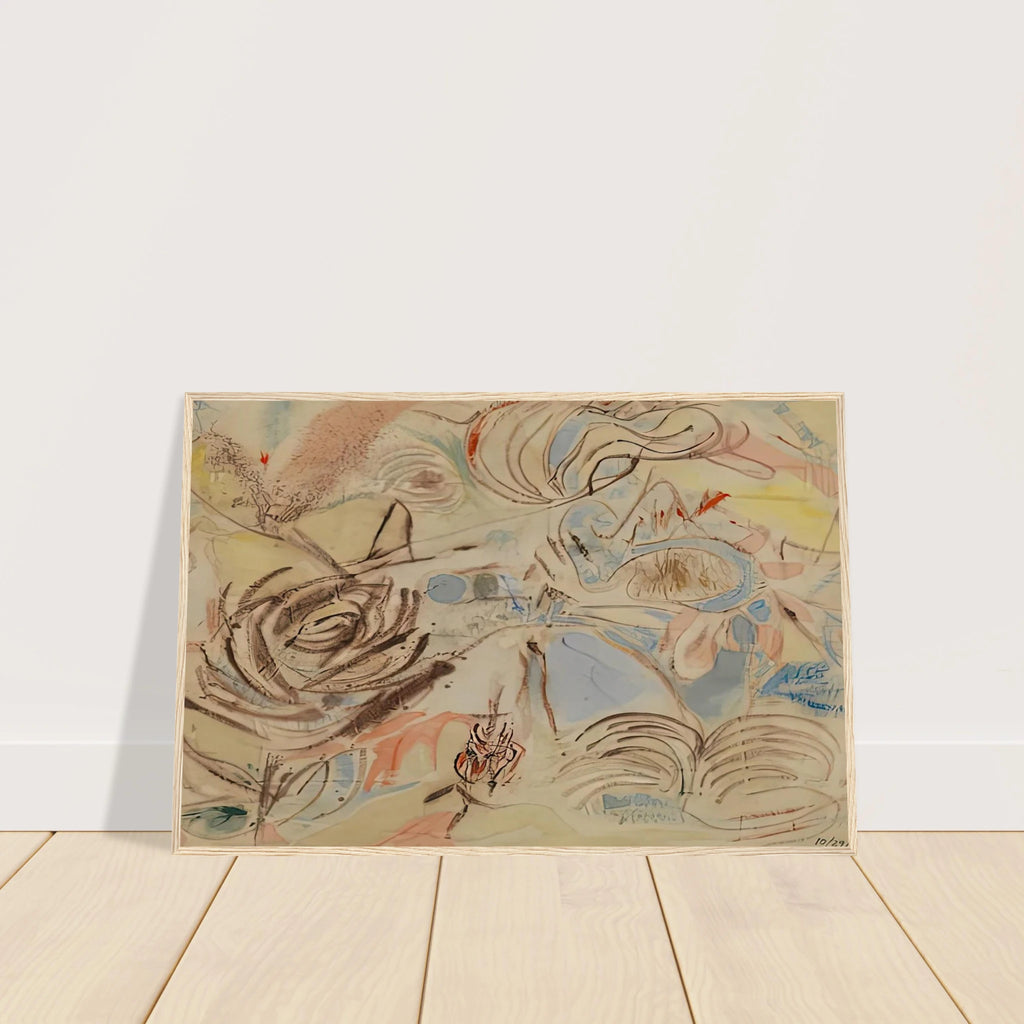 10 29 52, 1952- Framed Poster | Helen Frankenthaler Framed Prints Wall Art | Frankenthaler Helen