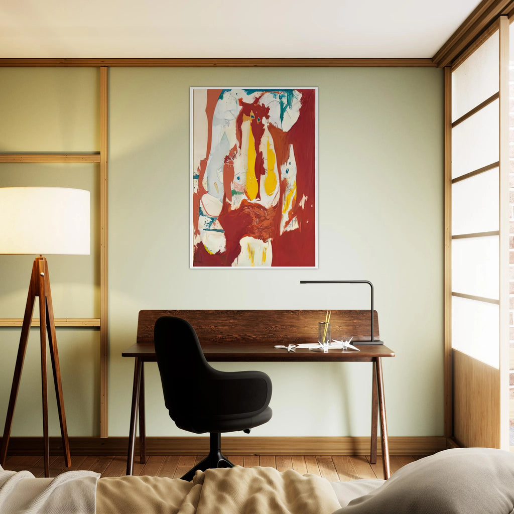 The Red Sea, 1959- Framed Poster | Helen Frankenthaler Framed Prints Wall Art | Frankenthaler Helen