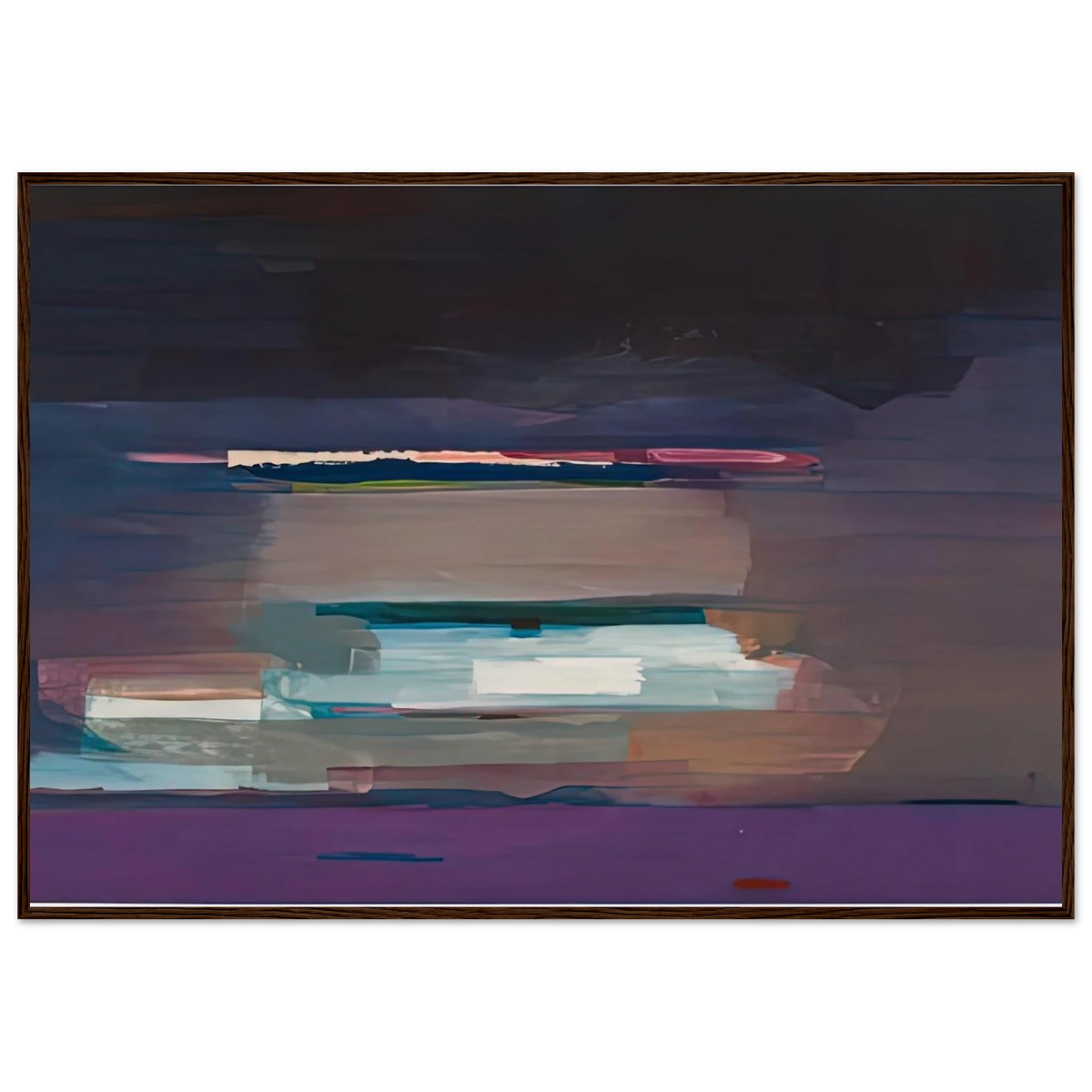 Viewpoint I, 1974- Framed Poster | Helen Frankenthaler Framed Prints Wall Art | Frankenthaler Helen