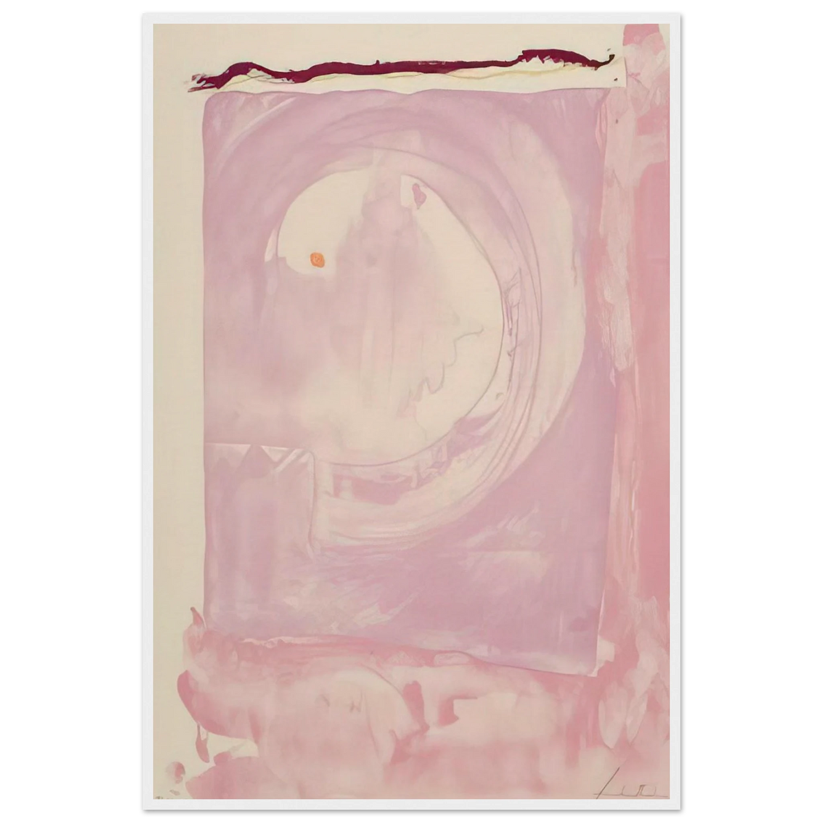Reflections IX - 1995 Framed Poster | Helen Frankenthaler Framed Prints Wall Art | Frankenthaler Helen