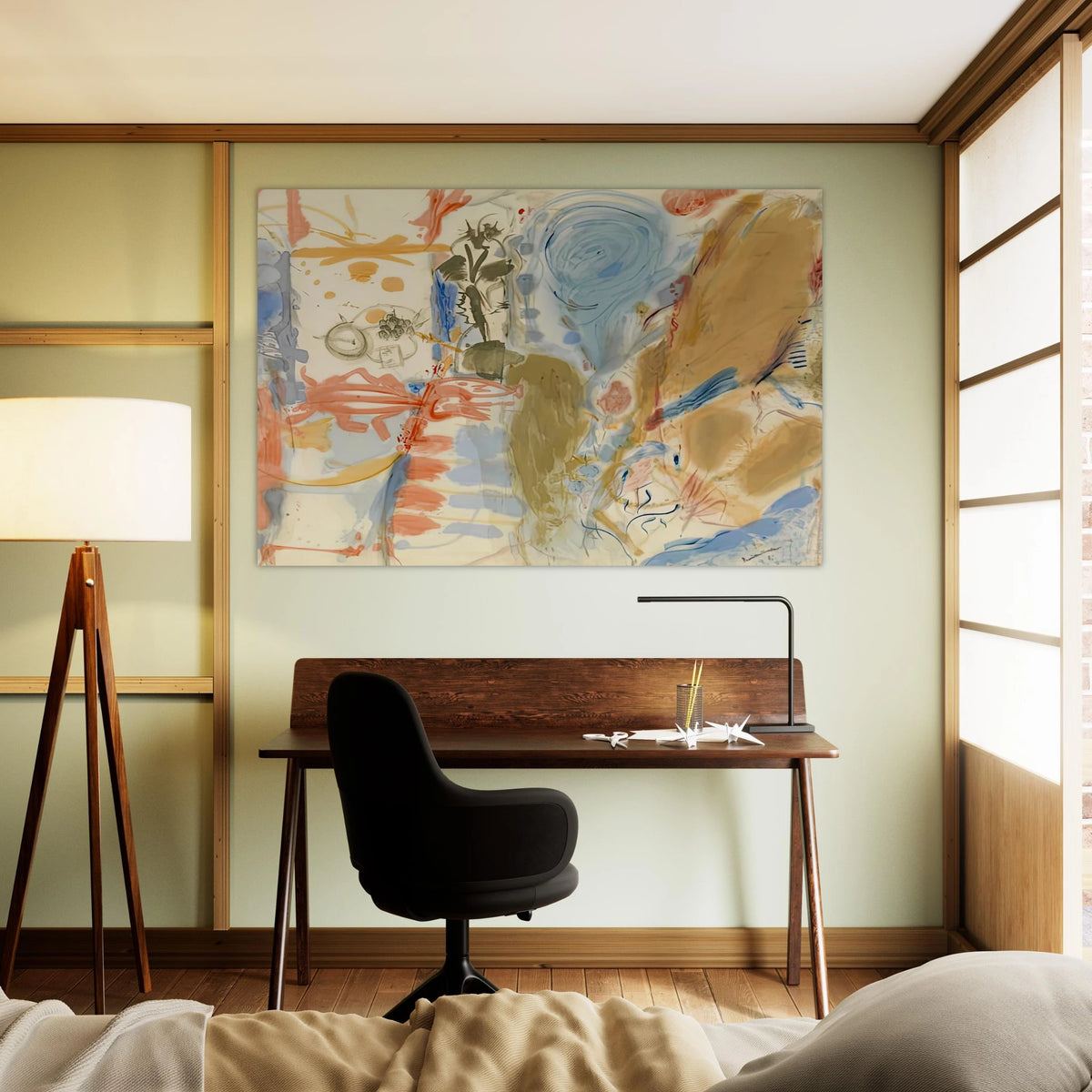 Western Dream, 1957- Poster | Helen Frankenthaler Poster | Frankenthaler Helen