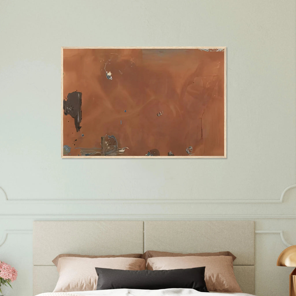 Into October, 1983- Framed Poster | Helen Frankenthaler Framed Prints Wall Art | Frankenthaler Helen