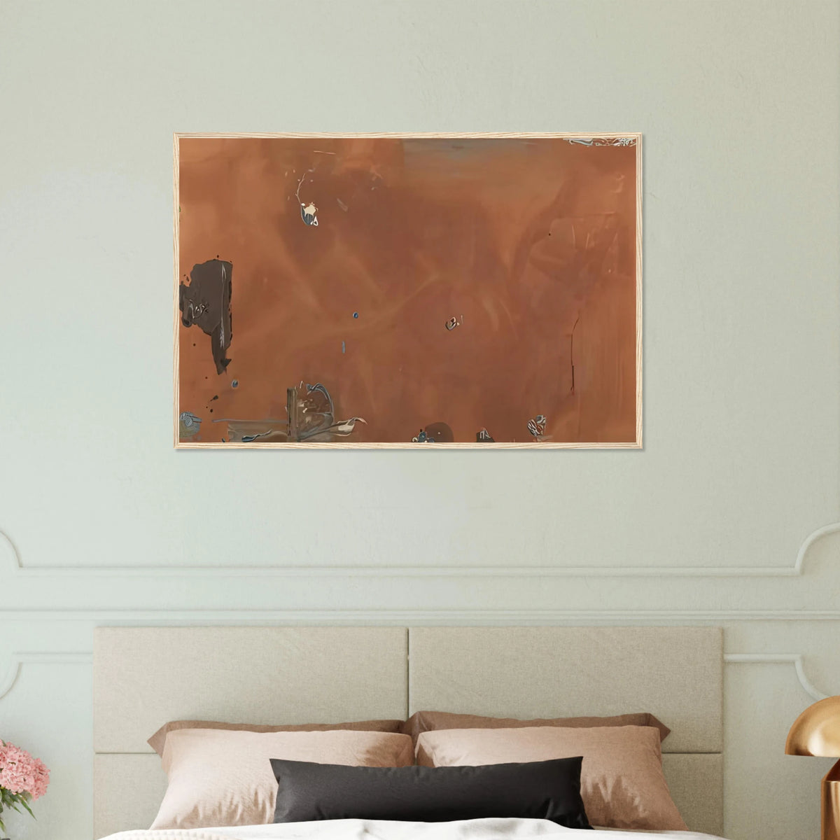Into October, 1983- Framed Poster | Helen Frankenthaler Framed Prints Wall Art | Frankenthaler Helen