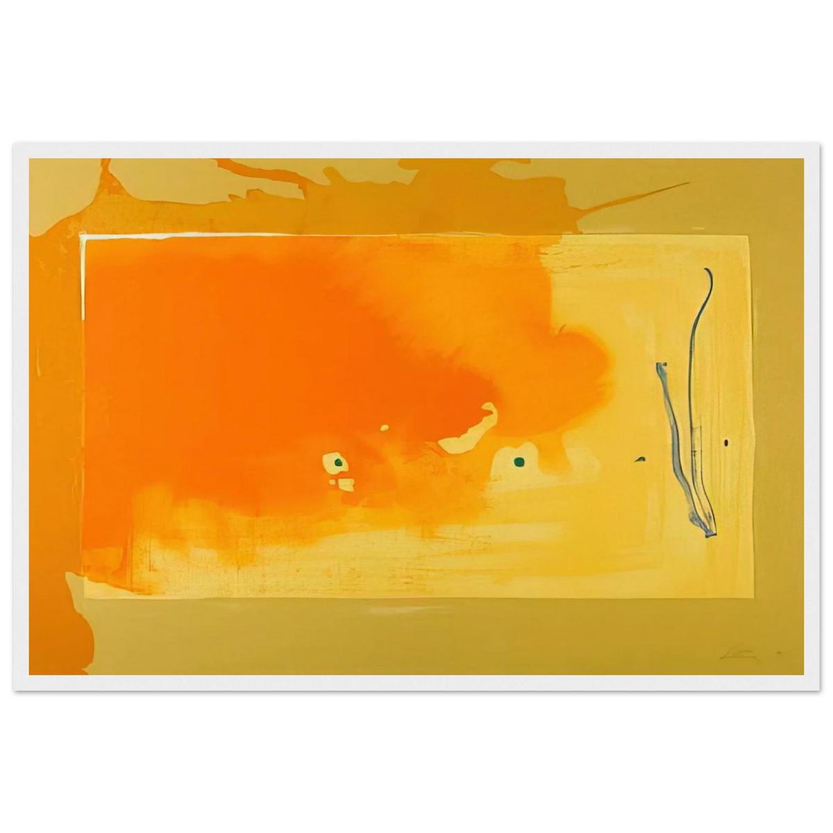 Bilbao - 1998 Framed Poster | Helen Frankenthaler Framed Prints Wall Art | Frankenthaler Helen