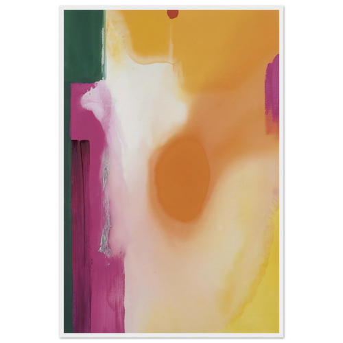 Bullseye - 1989 Framed Poster | Helen Frankenthaler Framed Prints Wall Art | Frankenthaler Helen