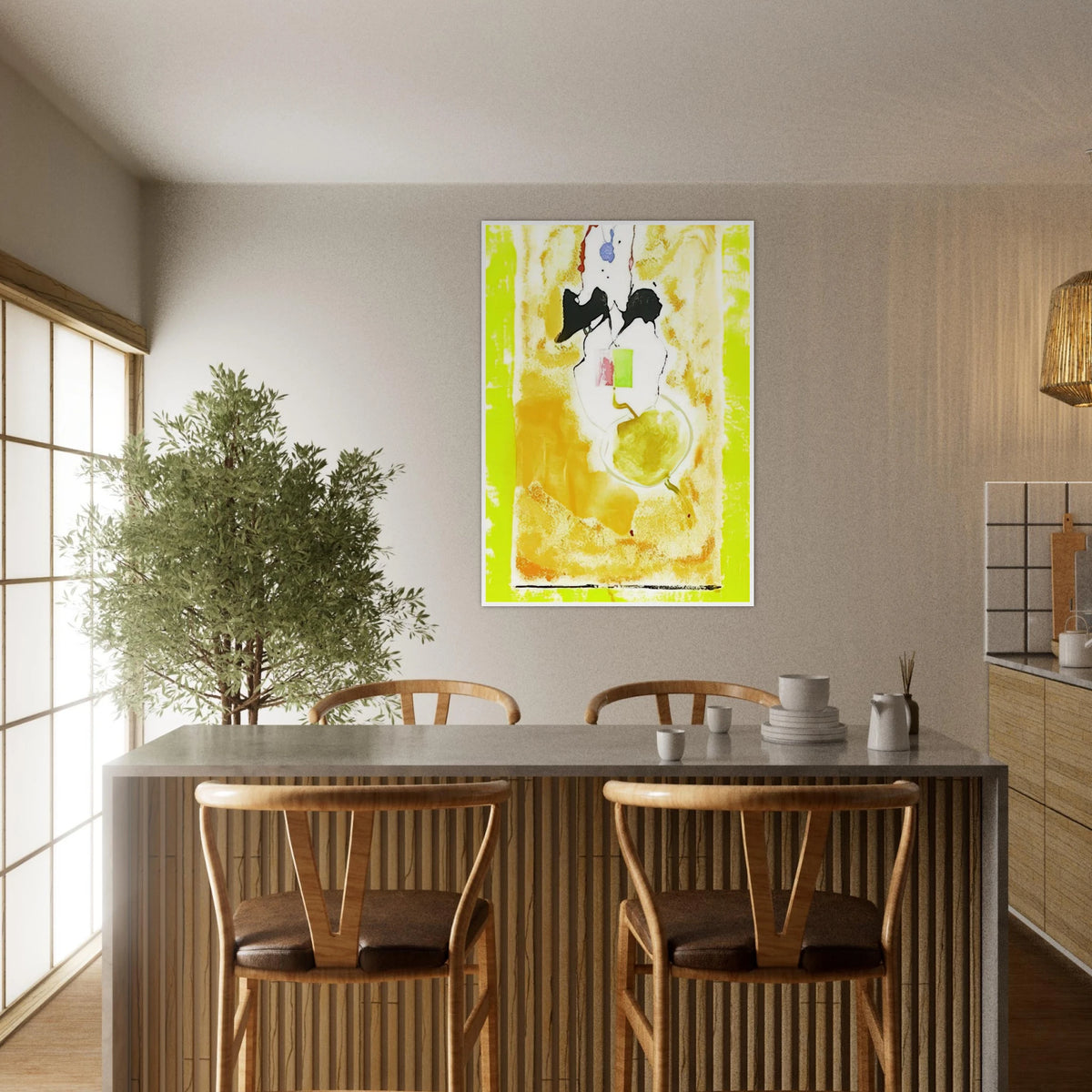 Solar Imp - 2001 Framed Poster | Helen Frankenthaler Framed Prints Wall Art | Frankenthaler Helen