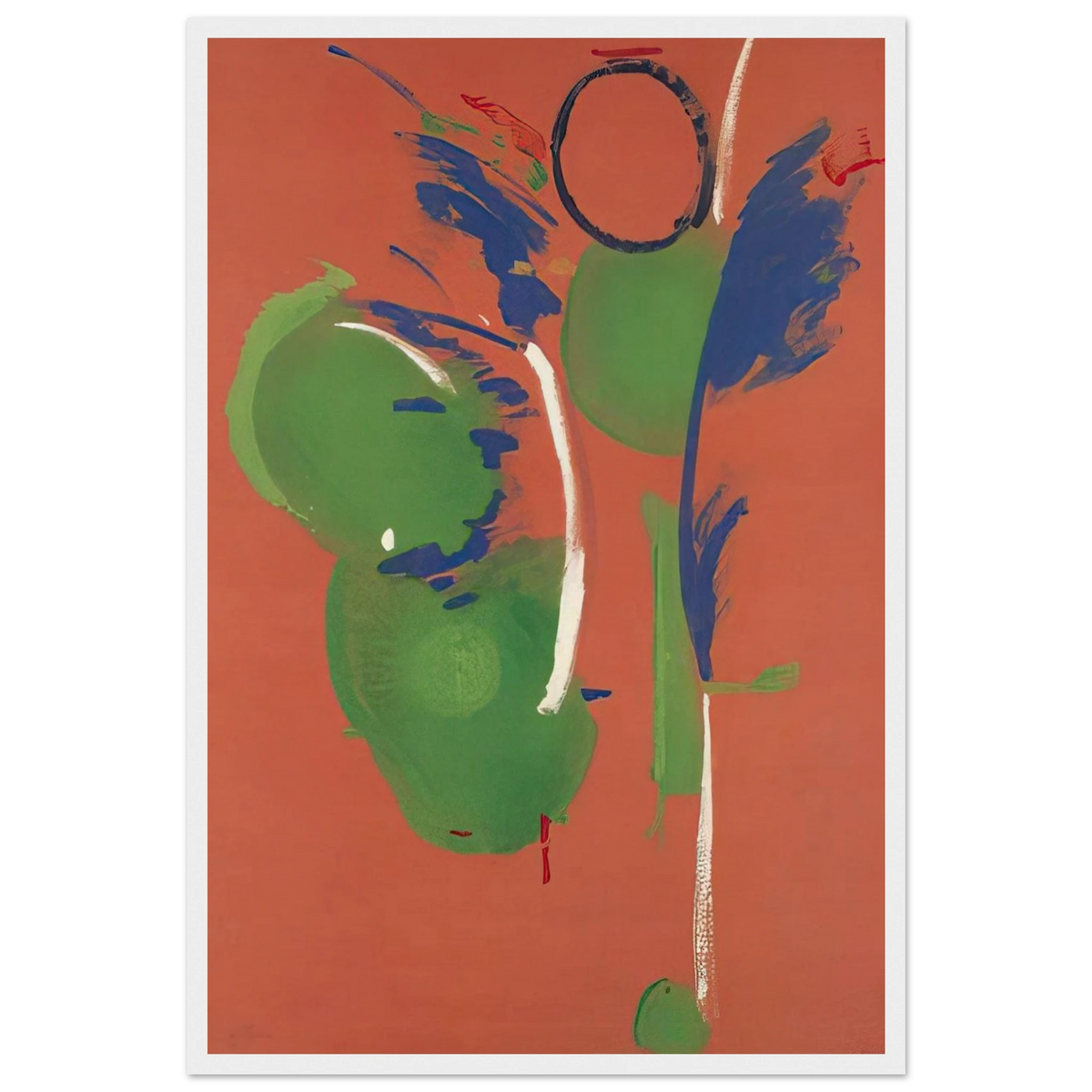 Mary, Mary - 1987 Framed Poster | Helen Frankenthaler Framed Prints Wall Art | Frankenthaler Helen