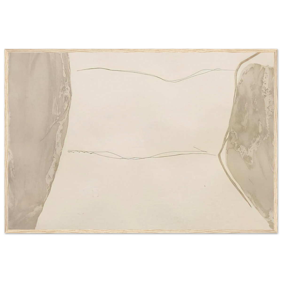 Ponti - 1973 Framed Poster | Helen Frankenthaler Framed Prints Wall Art | Frankenthaler Helen