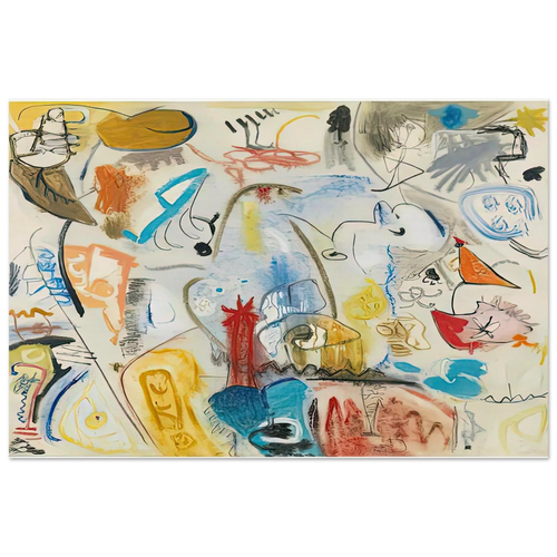 Circus Landscape, 1951- Poster | Helen Frankenthaler Poster | Frankenthaler Helen