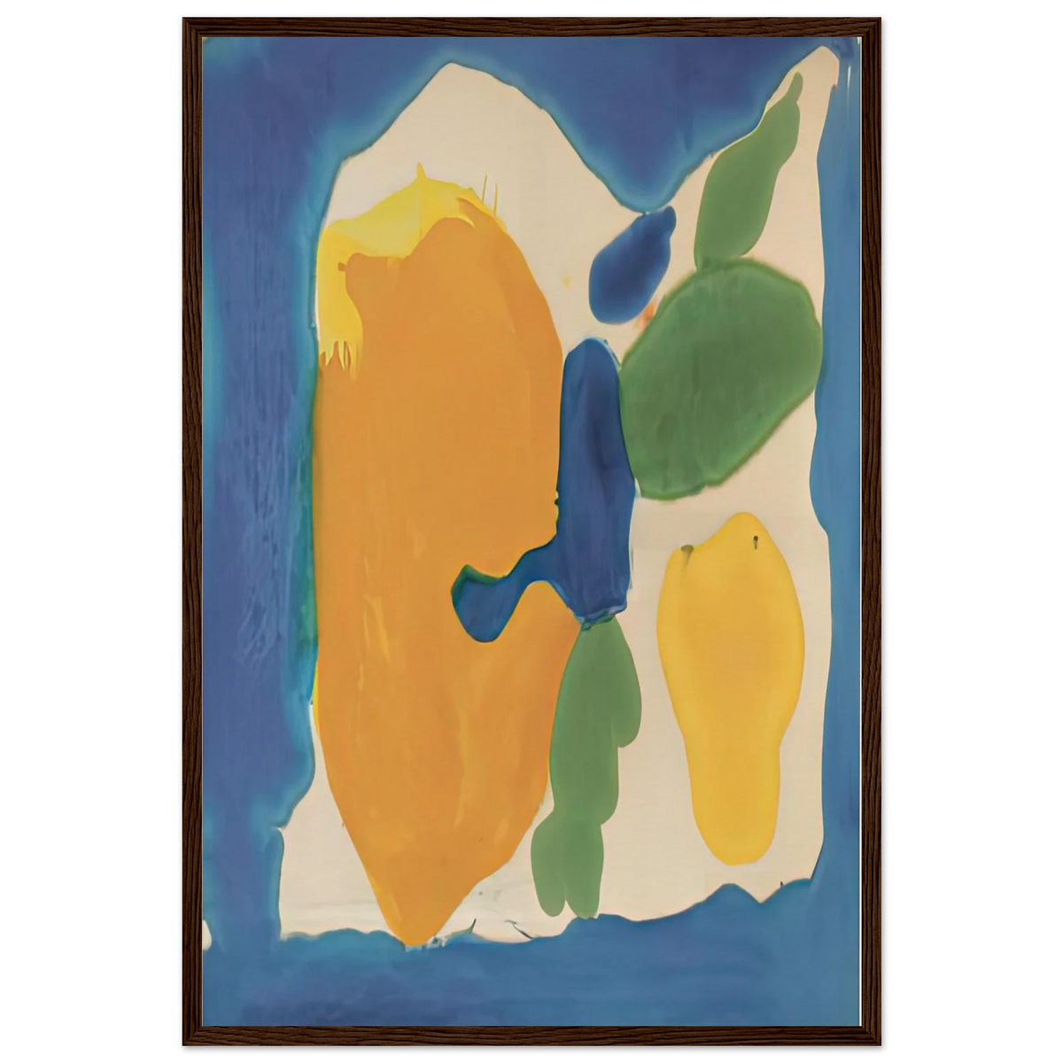 Provincetown Window, 1963-64- Framed Poster | Helen Frankenthaler Framed Prints Wall Art | Frankenthaler Helen