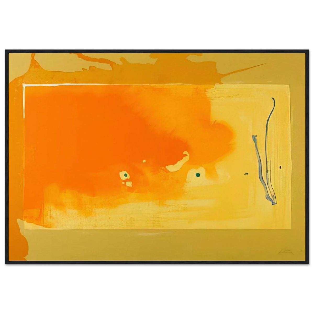 Bilbao - 1998 Framed Poster | Helen Frankenthaler Framed Prints Wall Art | Frankenthaler Helen