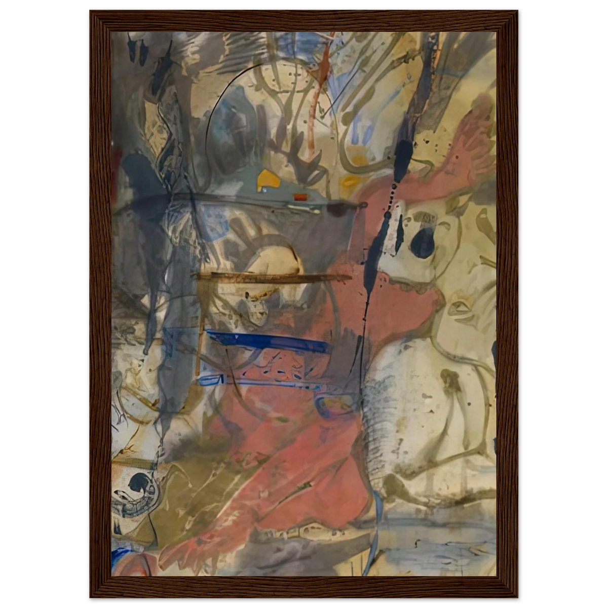 Europa, 1957- Framed Poster | Helen Frankenthaler Framed Prints Wall Art | Frankenthaler Helen