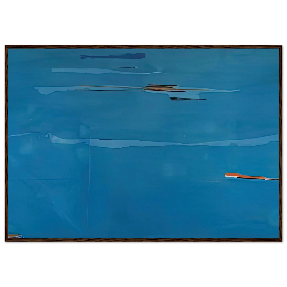 Ocean Drive West #1, 1974- Framed Poster | Helen Frankenthaler Framed Prints Wall Art | Frankenthaler Helen