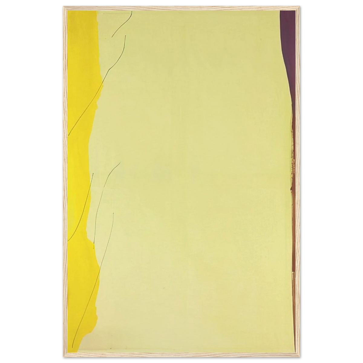 Distillation - 1973 Framed Poster | Helen Frankenthaler Framed Prints Wall Art | Frankenthaler Helen