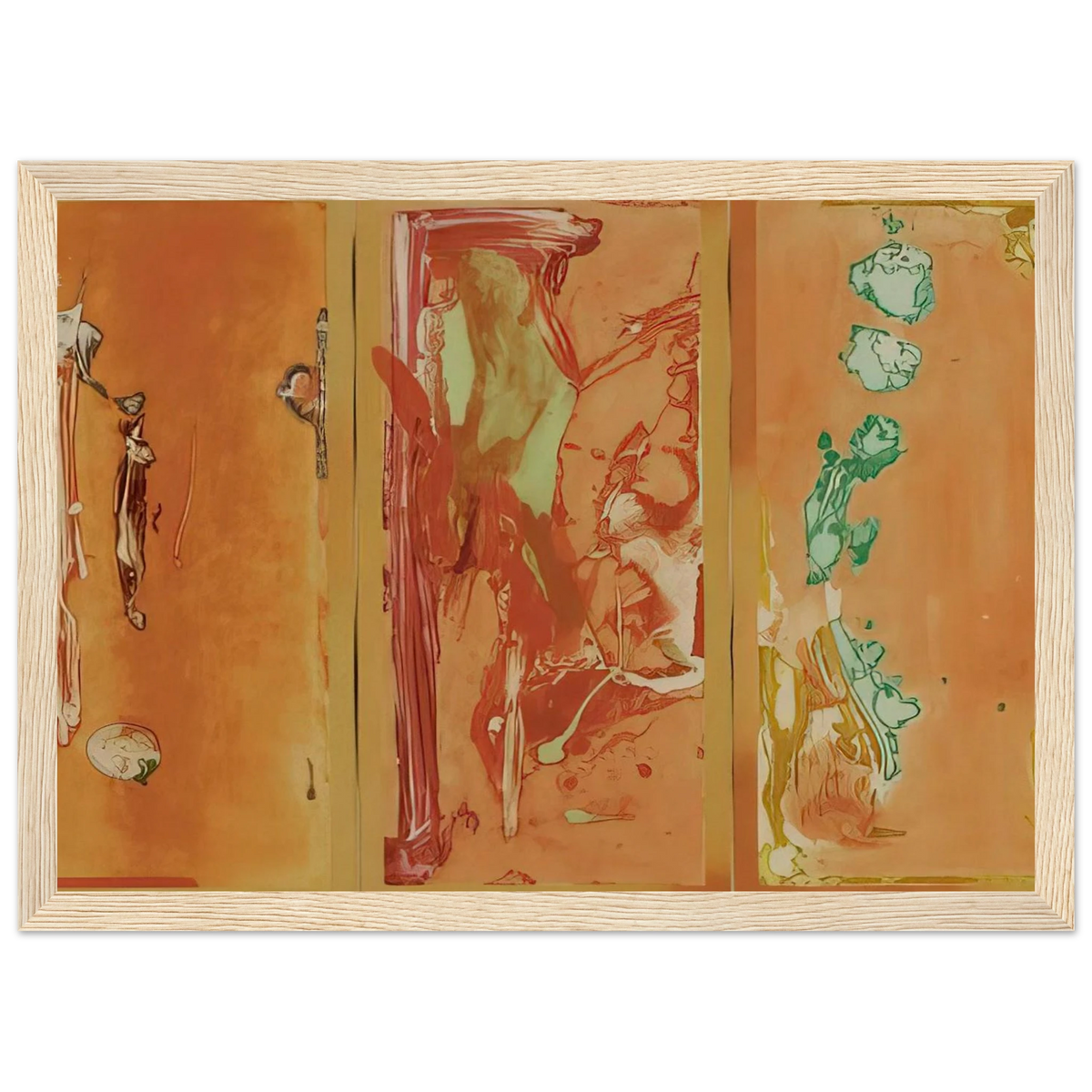 Gateway - 1988 Framed Poster | Helen Frankenthaler Framed Prints Wall Art | Frankenthaler Helen