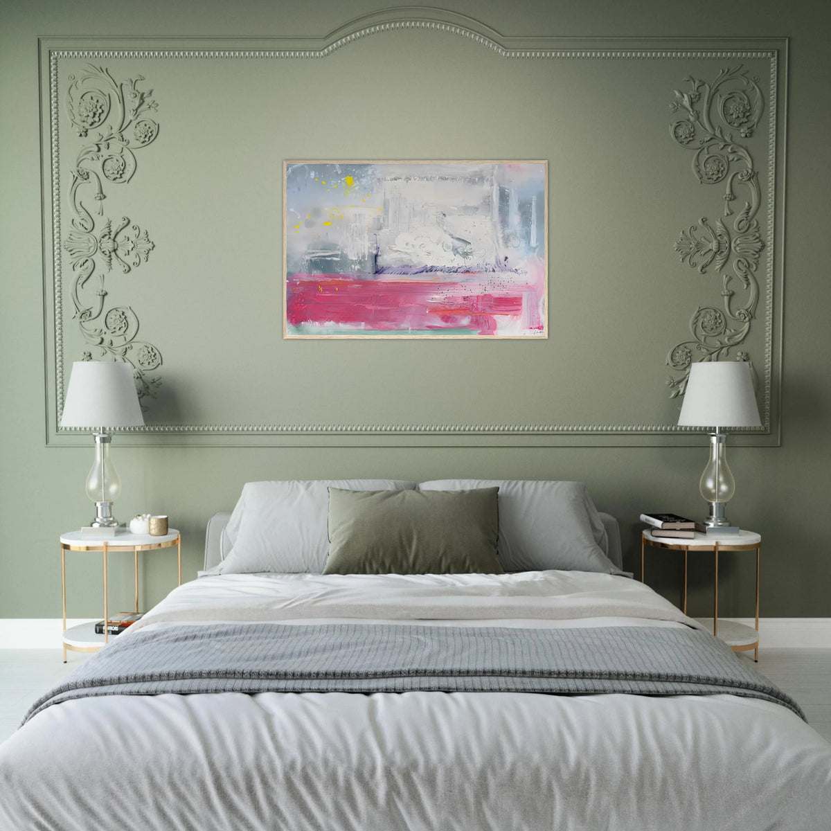 Hot Ice, 1990- Framed Poster | Helen Frankenthaler Framed Prints Wall Art | Frankenthaler Helen