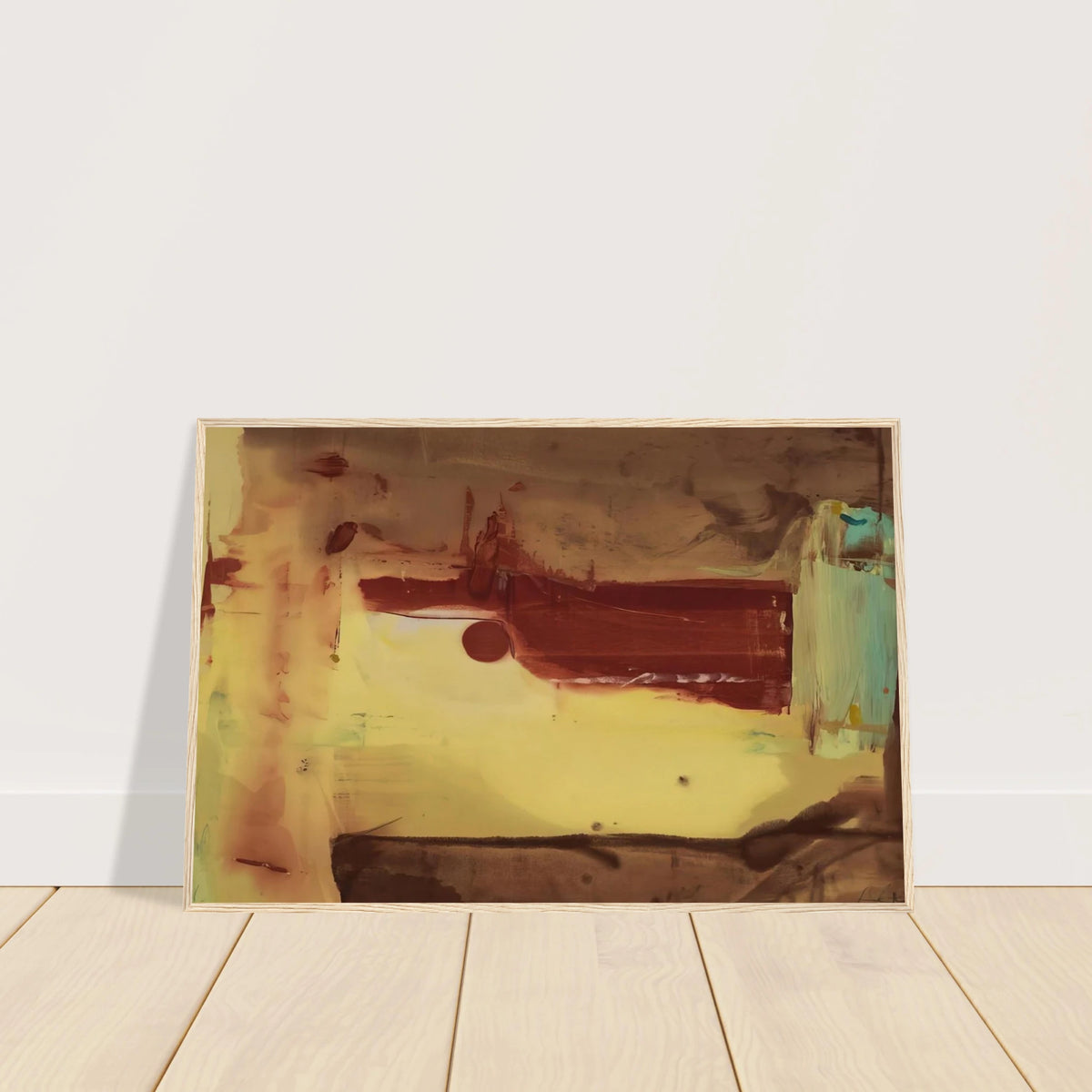 Desert Pass - 1976 Framed Poster | Helen Frankenthaler Framed Prints Wall Art | Frankenthaler Helen