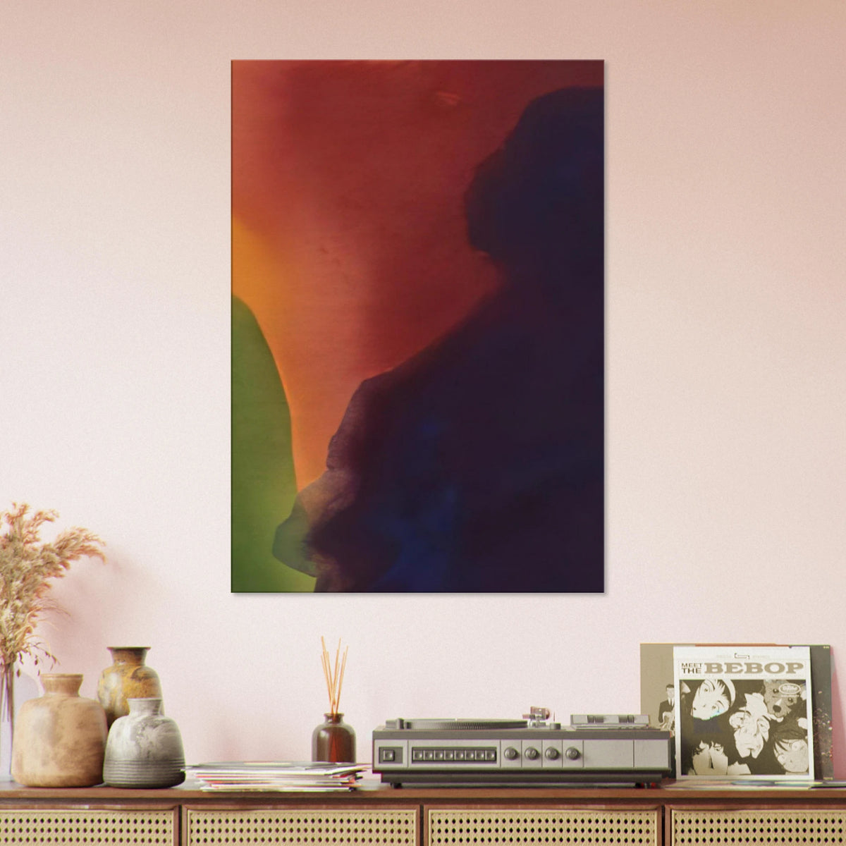 Blue Atmosphere III - 1963 Canvas | Helen Frankenthaler Canvas | Frankenthaler Helen